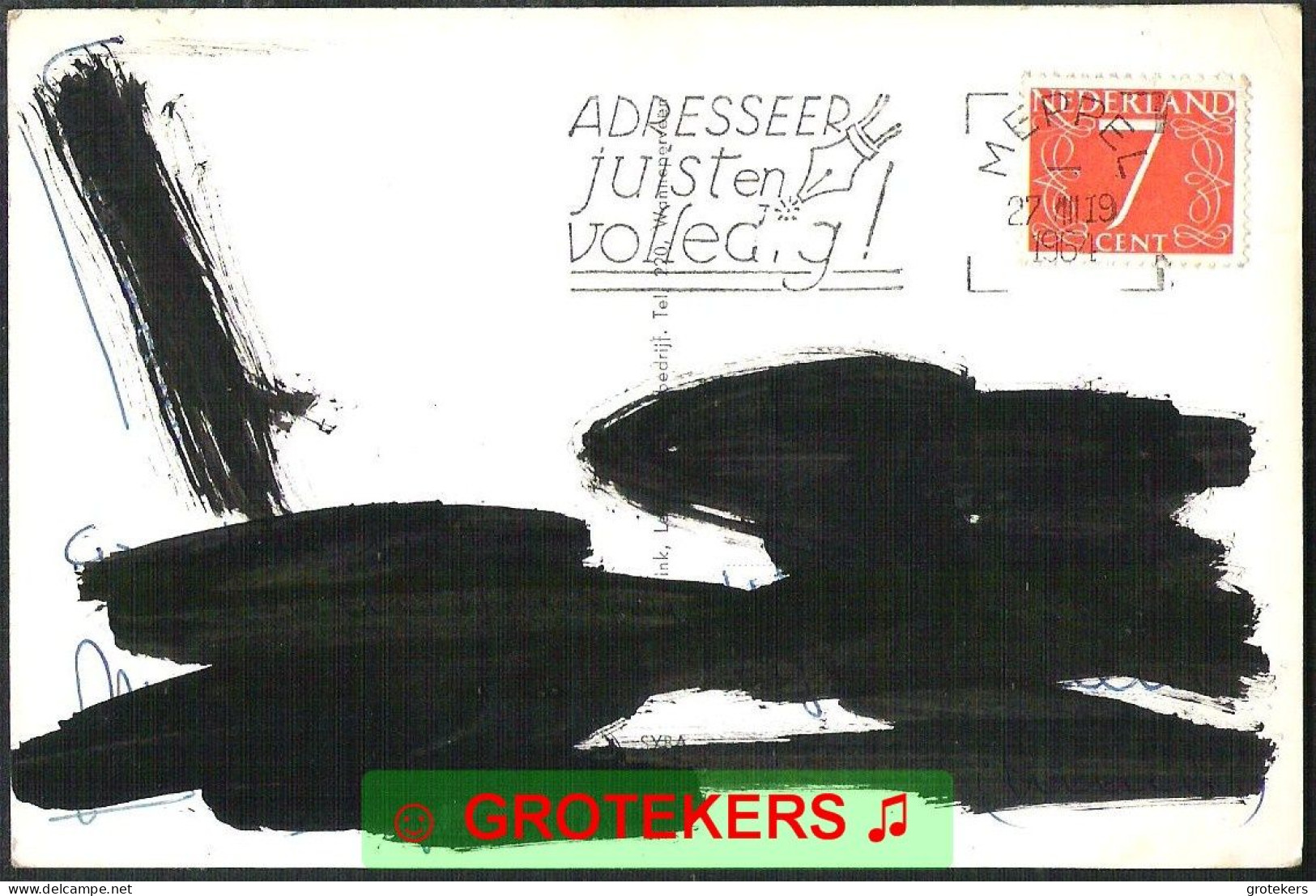 WANNEPERVEEN Groeten Uit 5-luik 1964  - Other & Unclassified