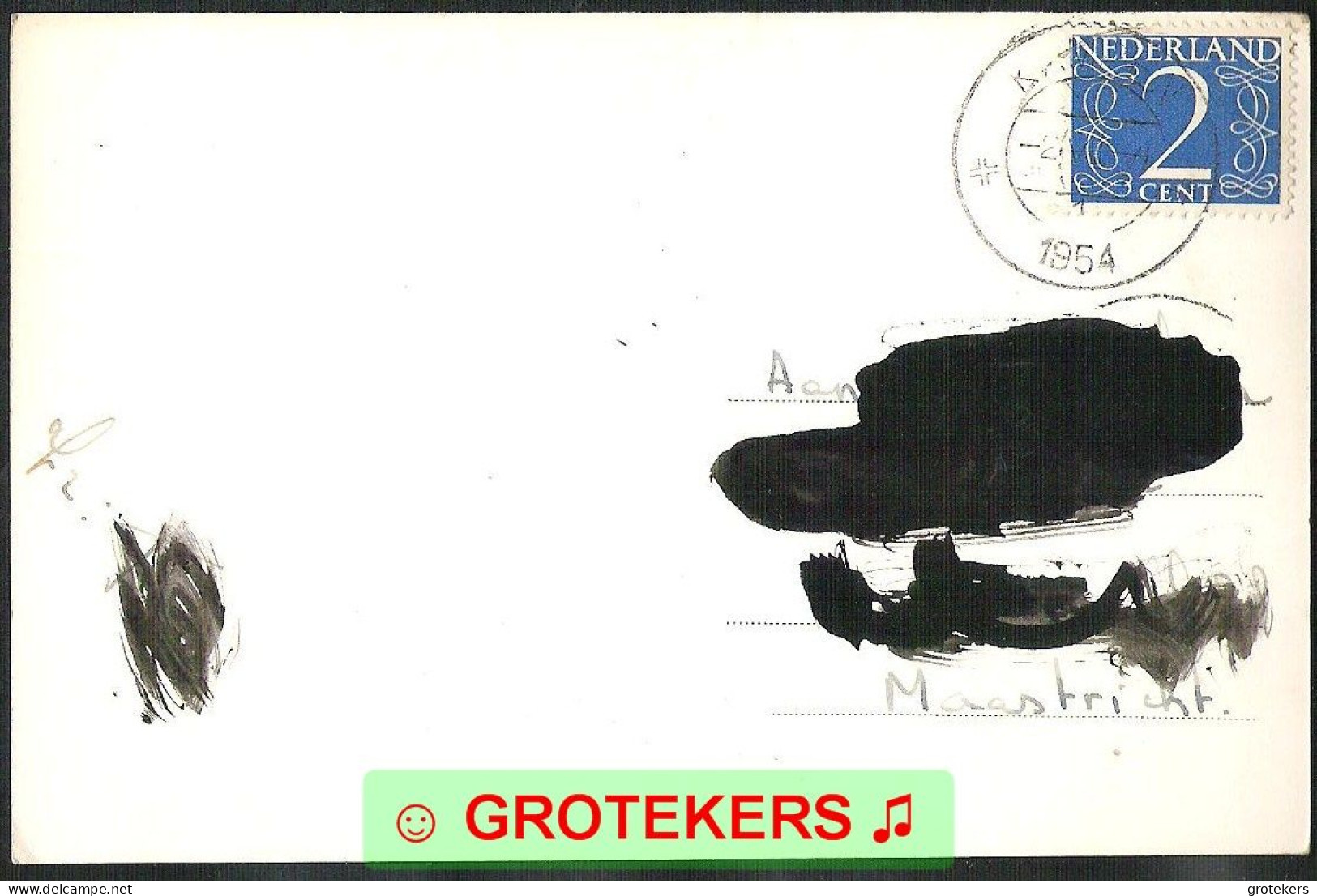 KAMPEN Cellebroederpoort (1465) Verzonden 1954  - Kampen