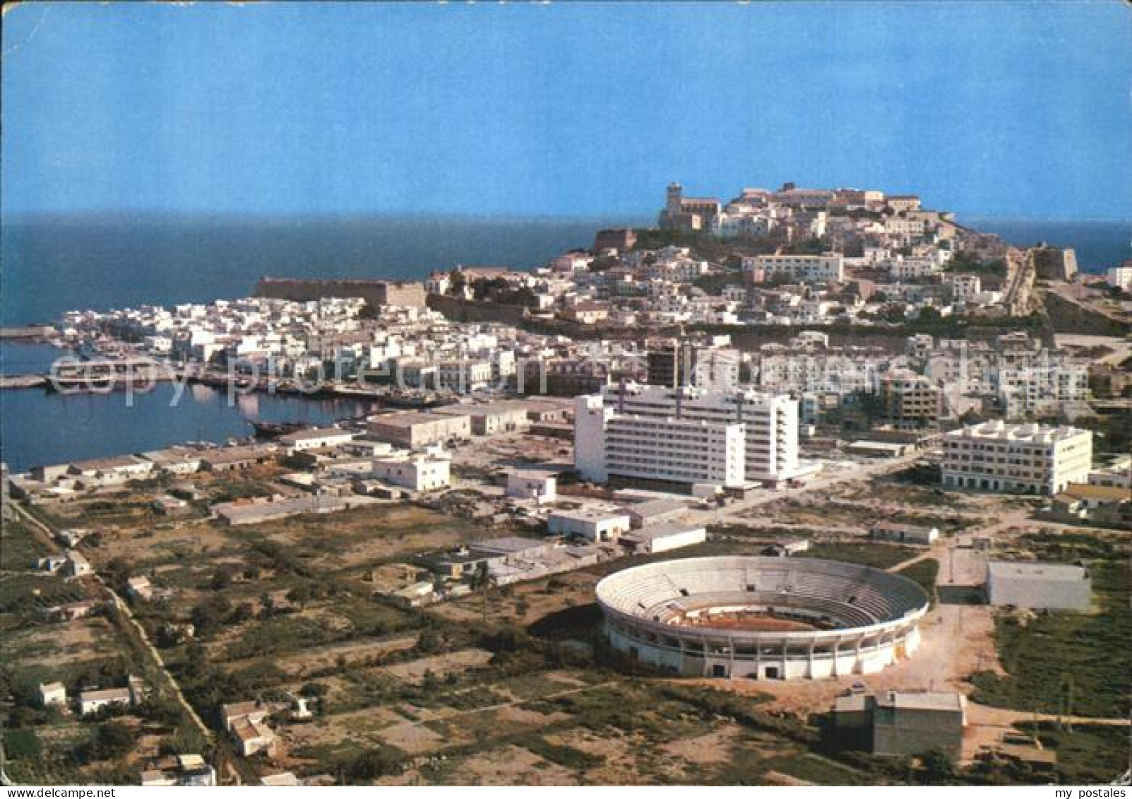 72513227 Es Cana Hotel Panorama Fliegeraufnahme Ibiza - Autres & Non Classés
