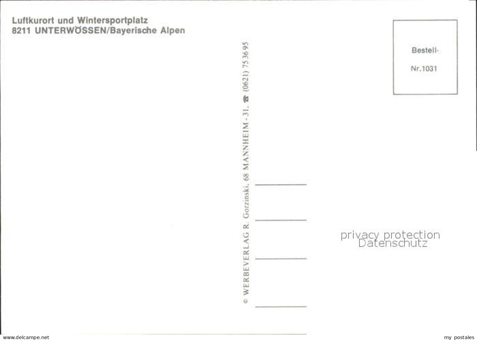 72513212 Unterwoessen Panorama Unterwoessen - Other & Unclassified