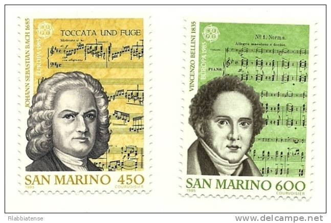 1985 - San Marino 1154/55 Europa    +++++++ - Unused Stamps