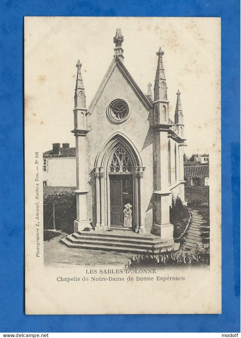 CPA - 85 - Les Sables-d'Olonne - Chapelle De Notre-Dame De Bonne Espérance - Précurseur - Non Circulée - Sables D'Olonne