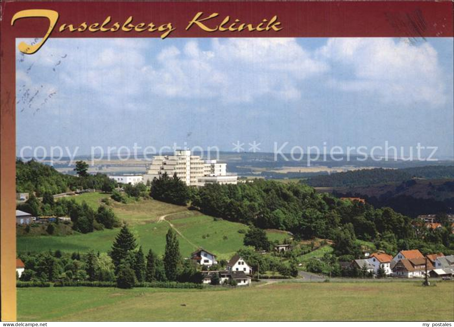 72512882 Tabarz Inselsberg Klinik Panorama Tabarz - Tabarz