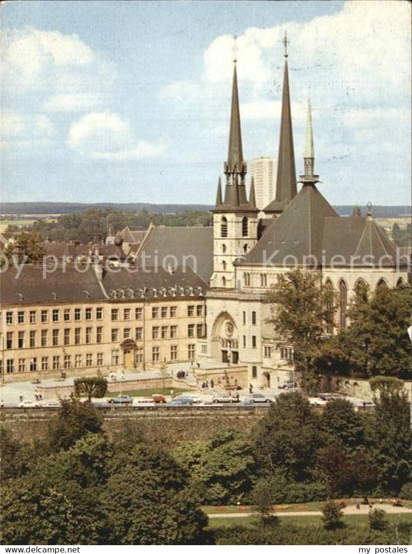 72512864 LUXEMBOURG__Luxemburg Partie Superieure De La Cathedrale - Autres & Non Classés