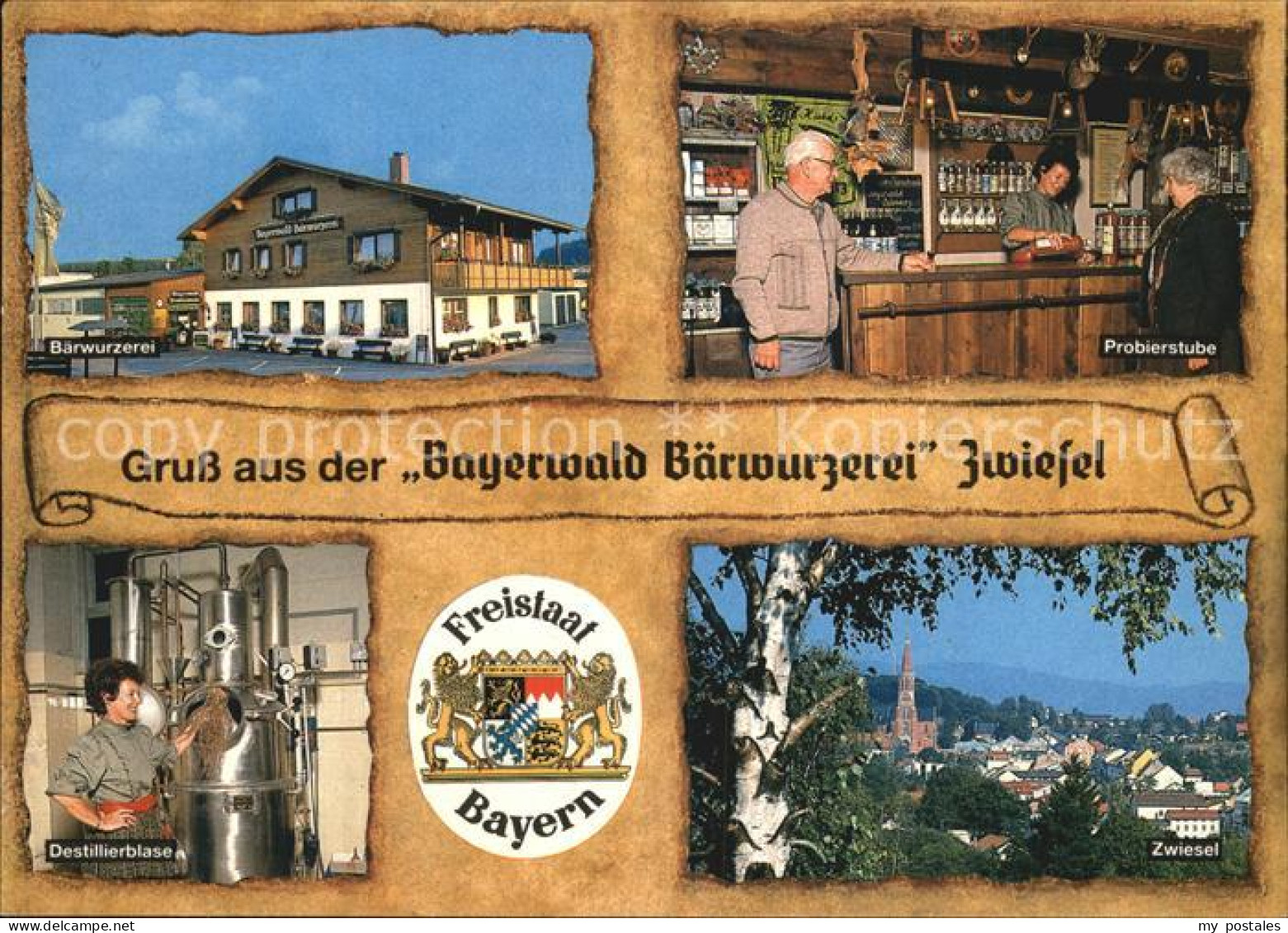 72512854 Zwiesel Niederbayern Bayerwald Baerwurzerei Zwiesel Probierstube Destil - Zwiesel