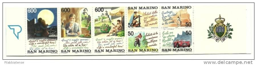 1992 - San Marino 1344/50 Attrattive Turistiche   ++++++ - Nuovi