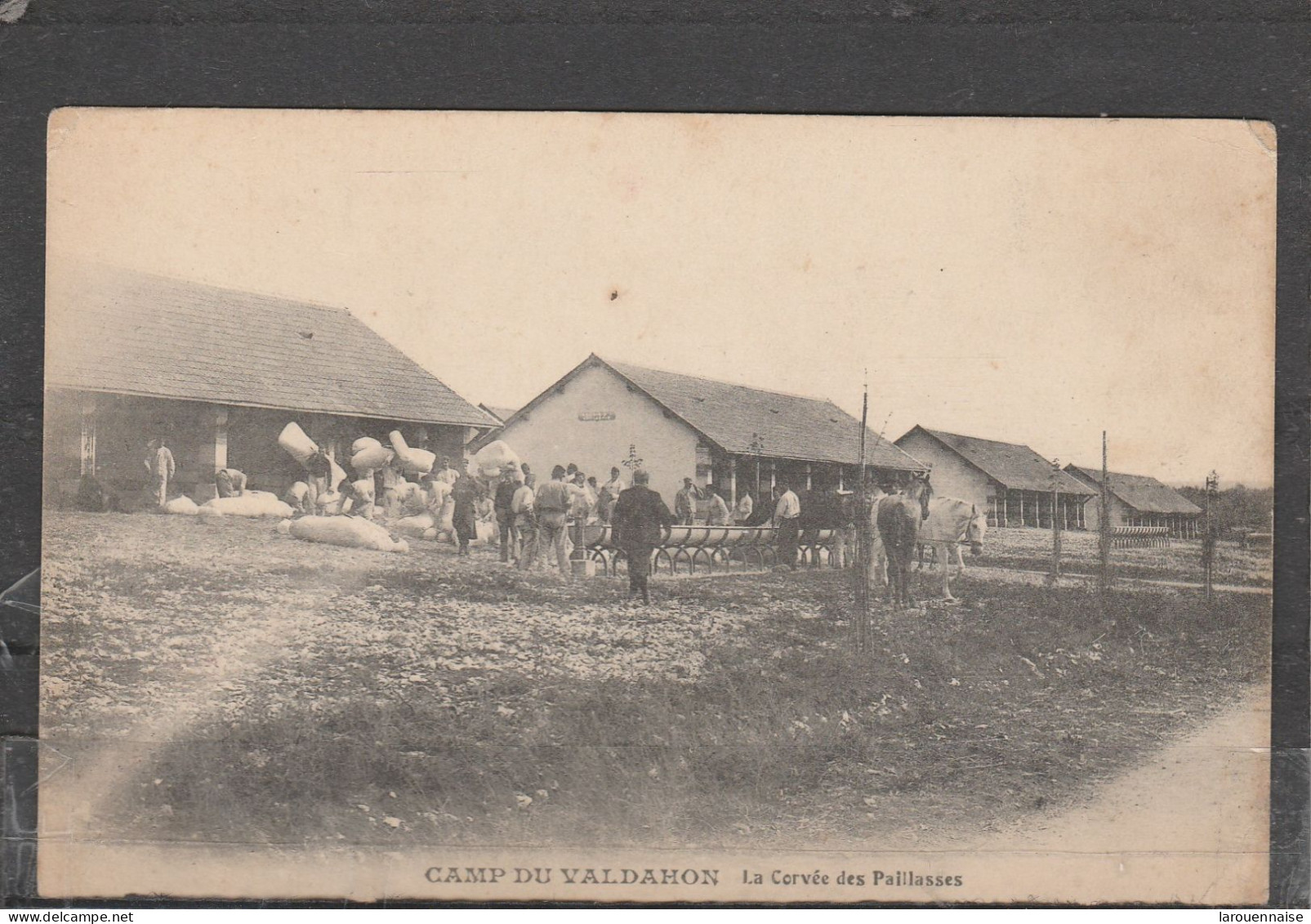 25 - VALDAHON  - Camp Du Valdahon - La Corvée Des Paillasses - Other & Unclassified