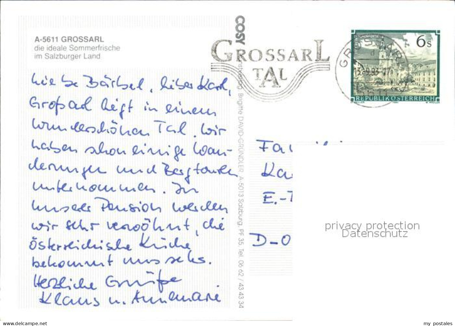 72512785 Grossarl Panorama Grossarl - Other & Unclassified