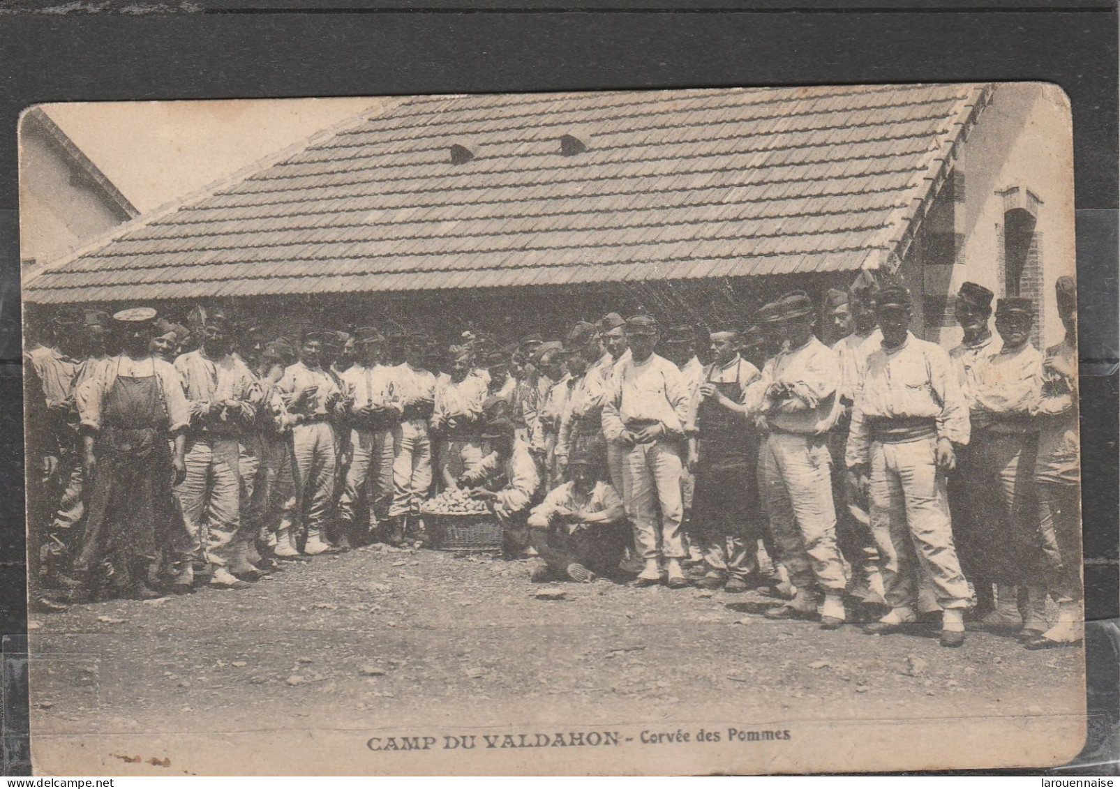 25 - VALDAHON  - Camp Du Valdahon - Corvée Des Pommes - Autres & Non Classés