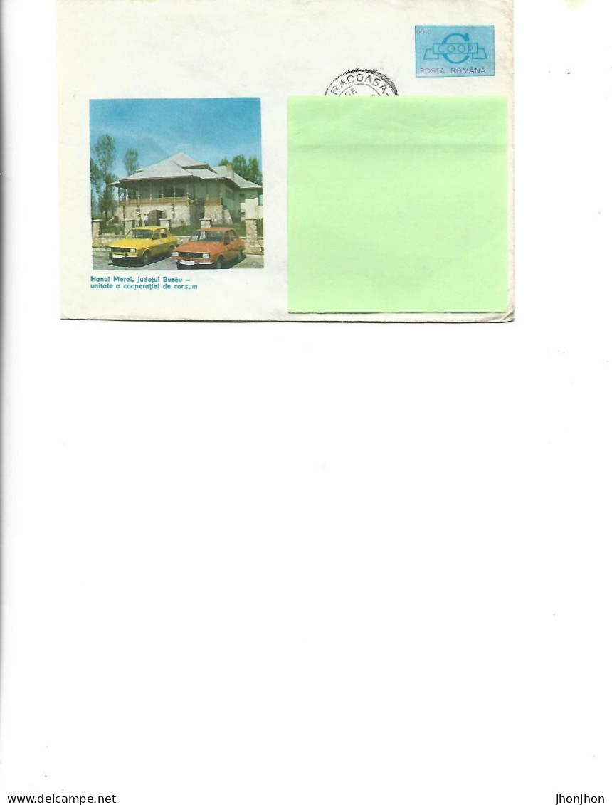 Romania - Postal St.cover Used 1980(314) - Buzau County -  "Merei" Inn - Entiers Postaux