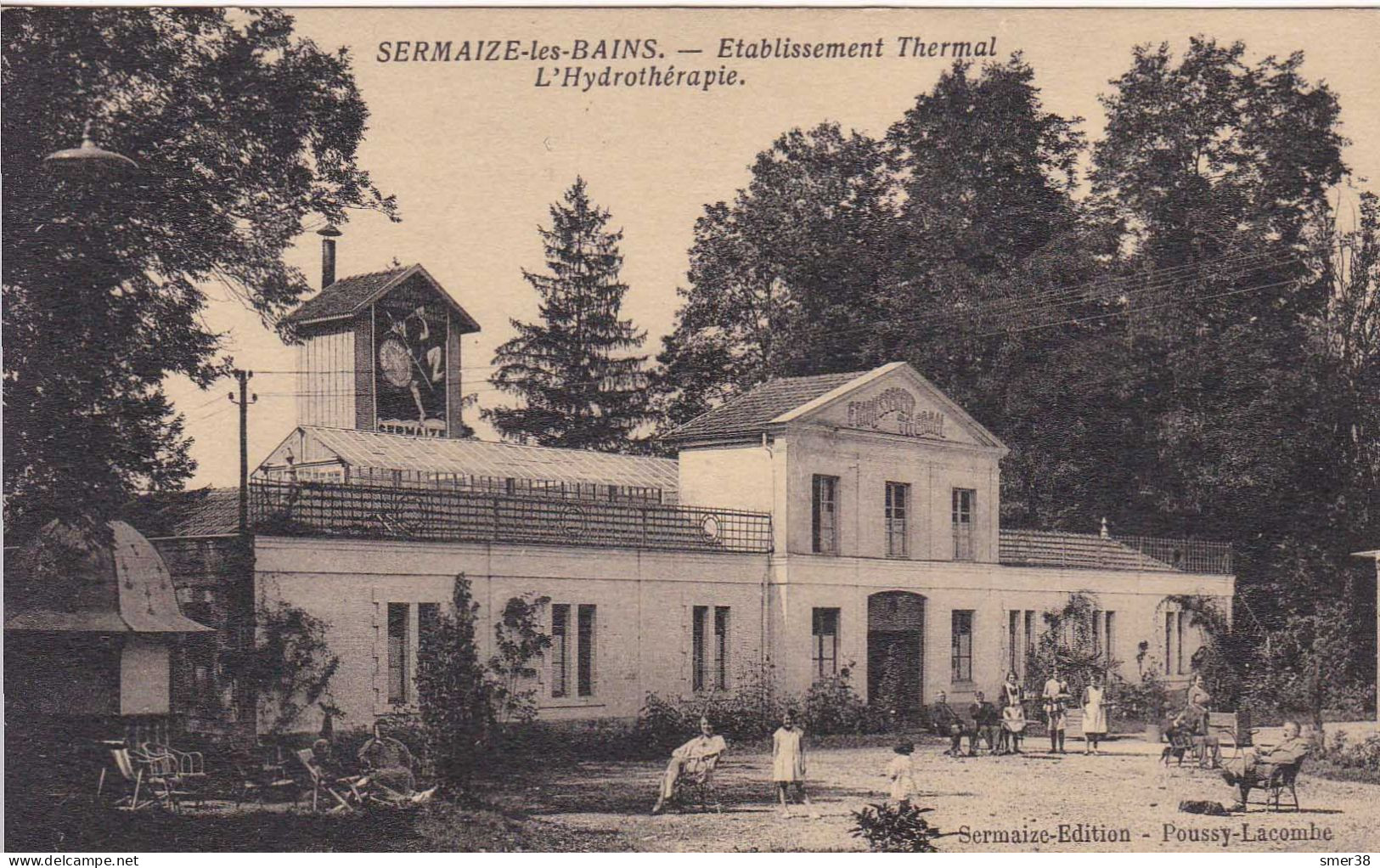 60 - Sermaize Les Bains - Etablissement Thermal - L'hydrothérapie - Other & Unclassified