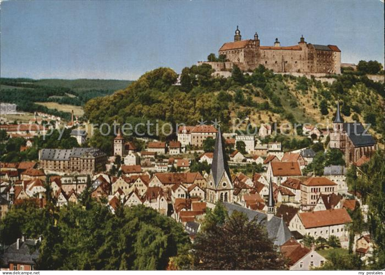 72512724 Kulmbach Stadtblick Mit Schloss Kulmbach - Kulmbach