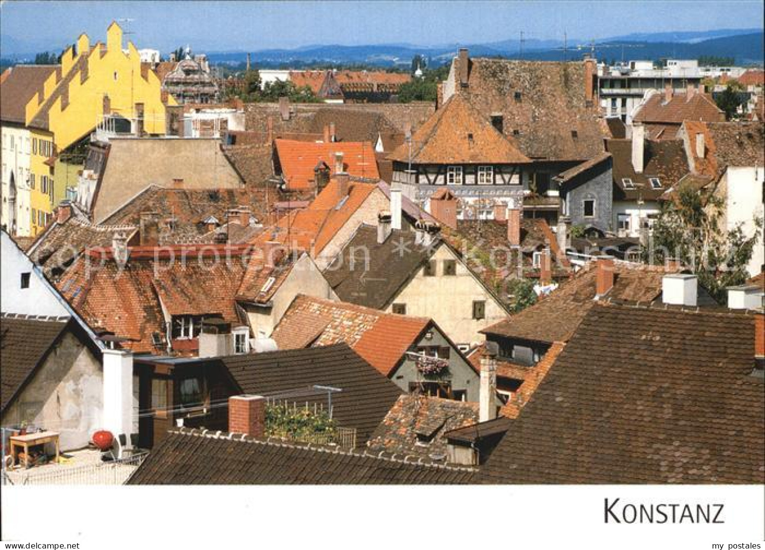 72512721 Konstanz Bodensee Blick Ueber Die Altstadt Konstanz - Konstanz