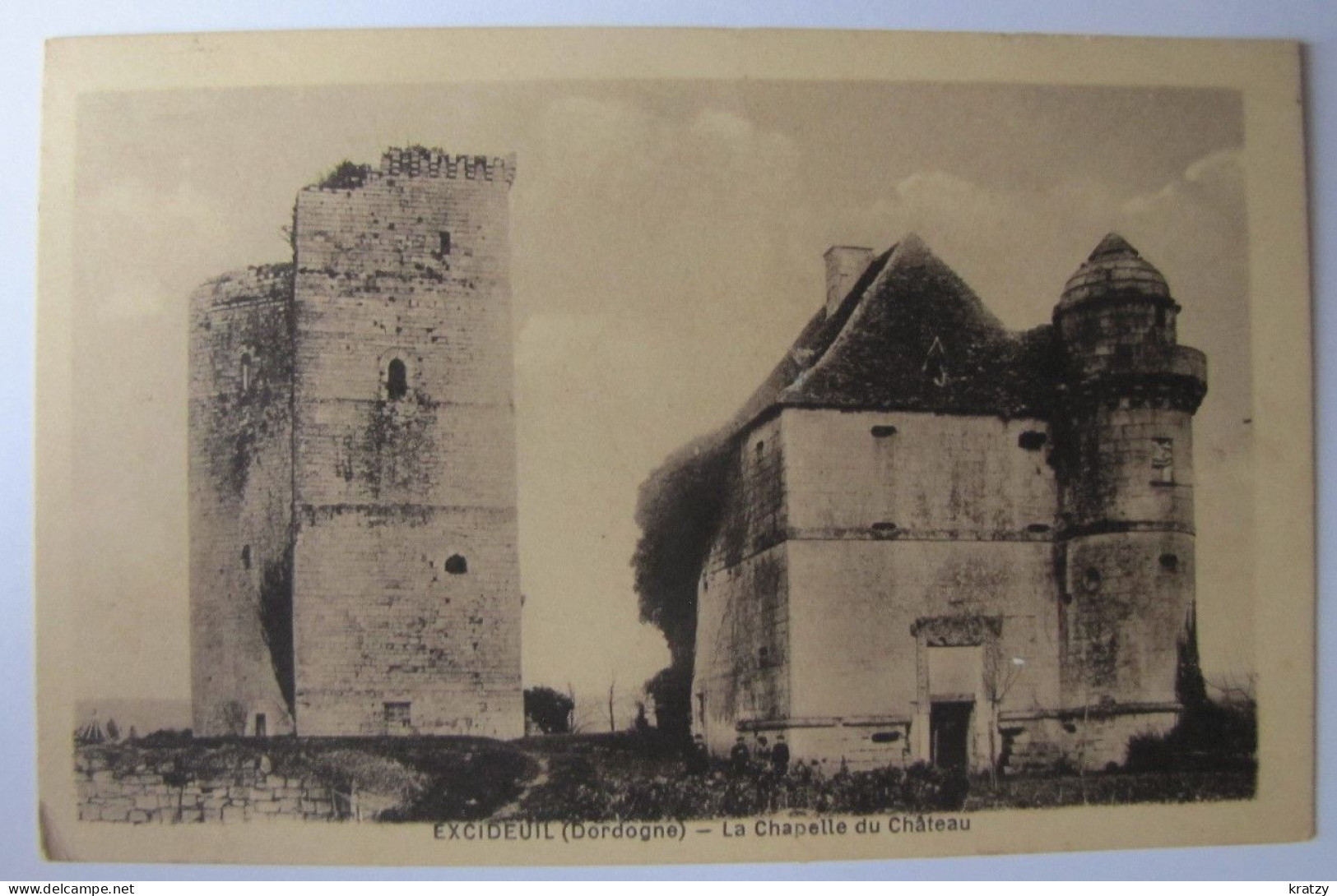 FRANCE - DORDOGNE - EXCIDEUIL - La Chapelle Du Château - 1931 - Other & Unclassified