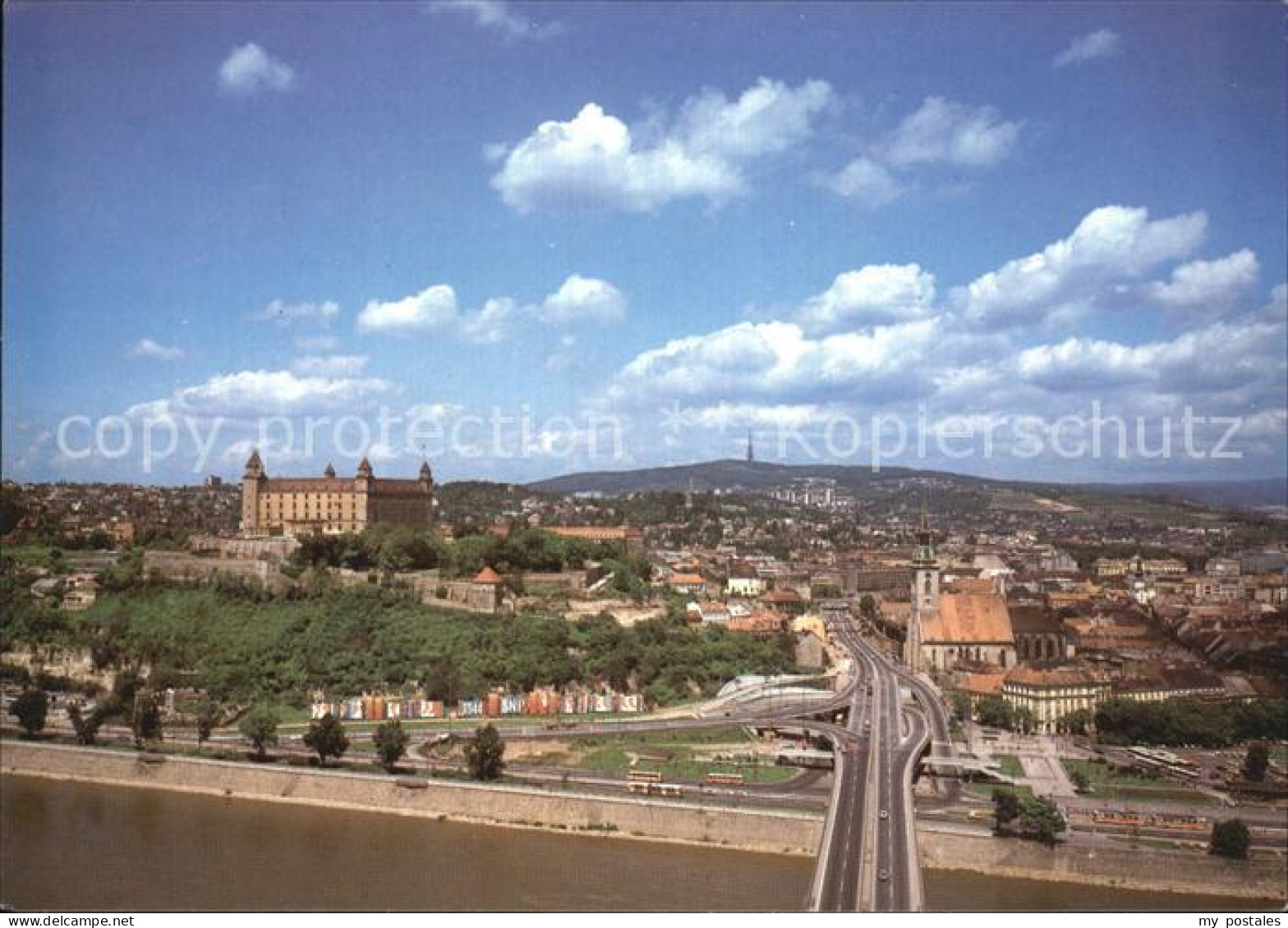 72512699 Bratislava Pressburg Pozsony Pohlad Na Hra Z Vyhliadkovej Kaviarne Byst - Slovaquie