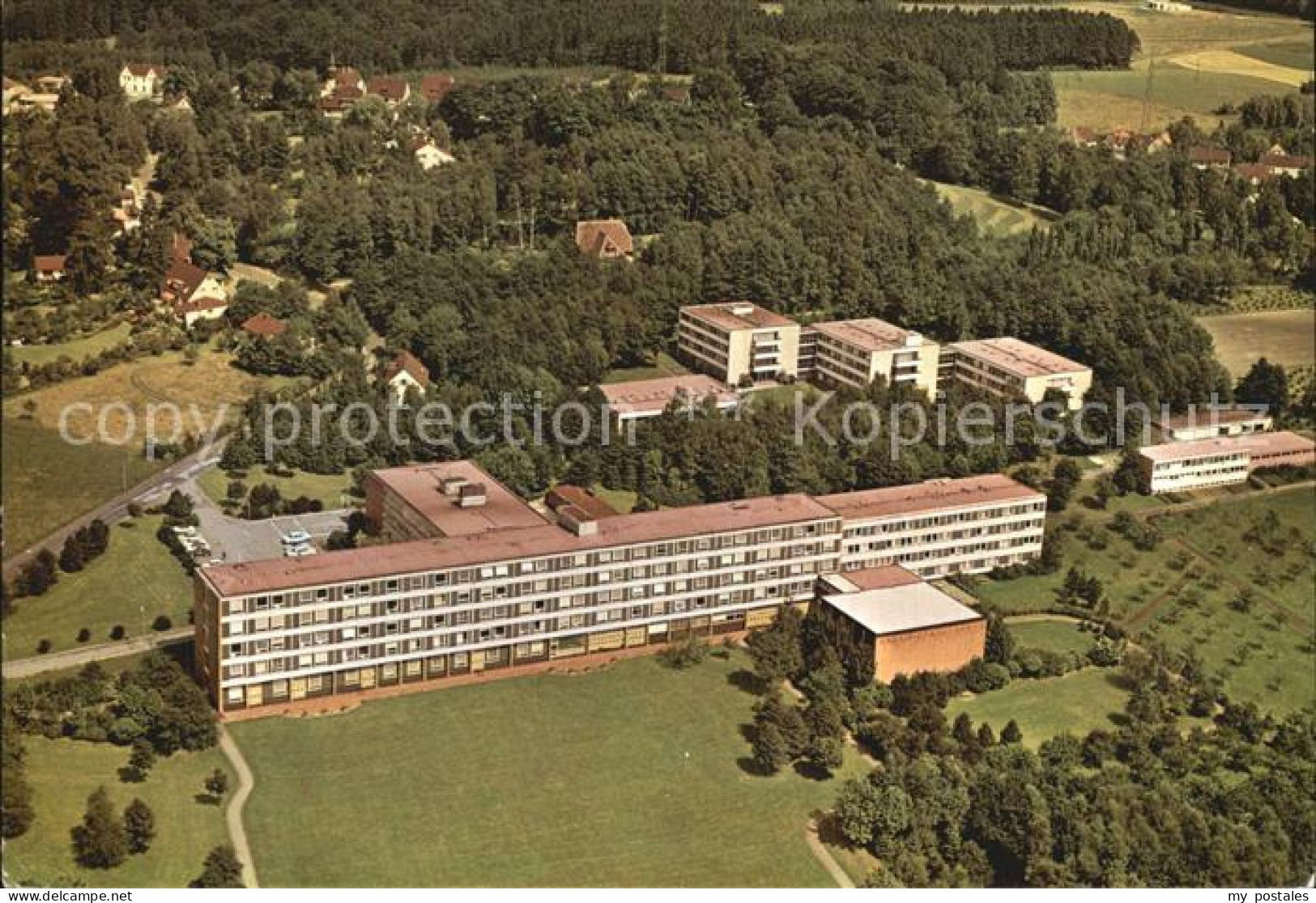 72512599 Bensberg Vinzenz Pallotti Hospital Fliegeraufnahme Bensberg - Bergisch Gladbach