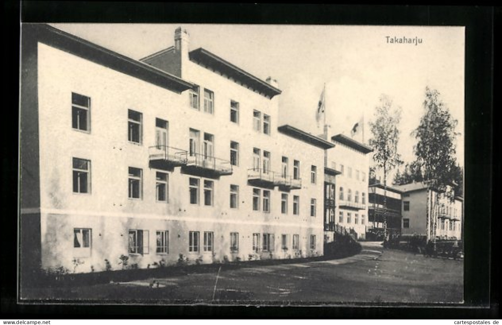 AK Takaharju, Sanatorium, Vorderansicht  - Finlandia