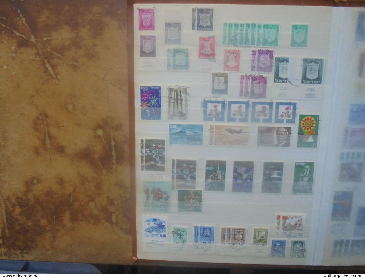 START 1 EURO ! ISRAEL PETIT ALBUM NEUF Et OBLITERE (T.8) 550 Grammes - Collections, Lots & Series
