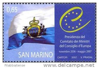 2007 - San Marino 2133 Bandiera   +++++++ - Timbres