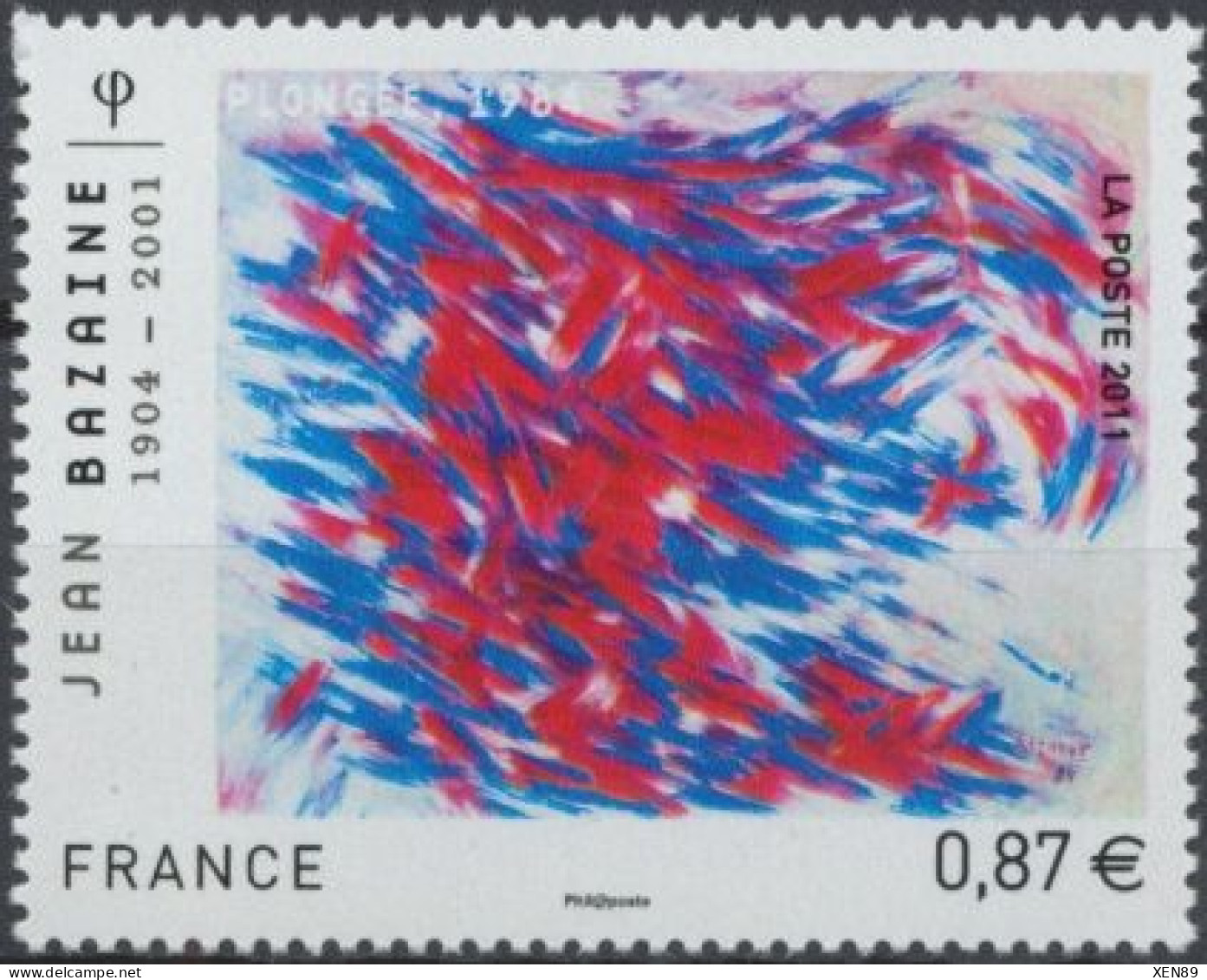 2011 - 4537 - Série Artistique - Jean Bazaine, Peintre Français - Unused Stamps
