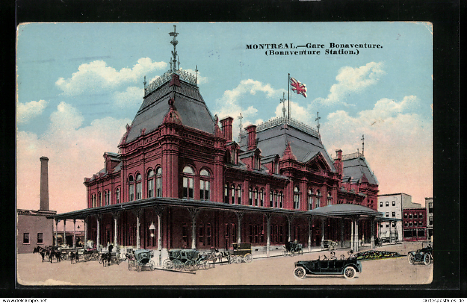 AK Montreal, Gare Bonnaventure, Bahnhof  - Montreal