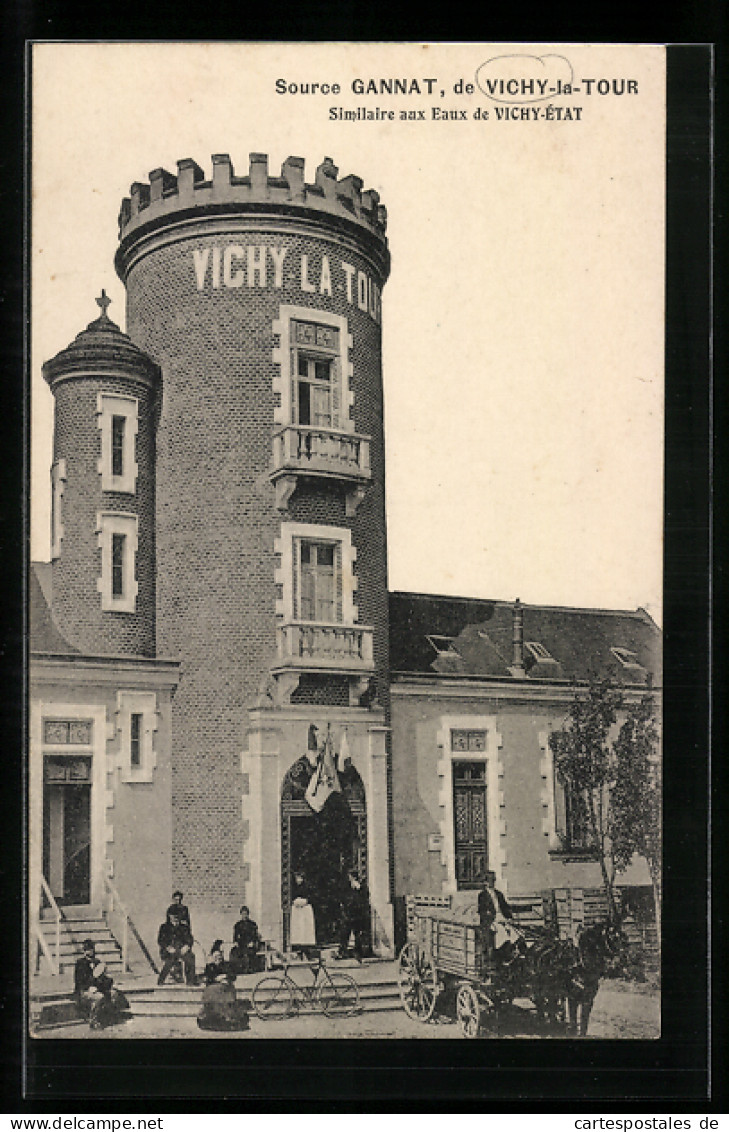 CPA Vichy-la-Tour, Similaire Aux Eaux De Vichy-État  - Vichy