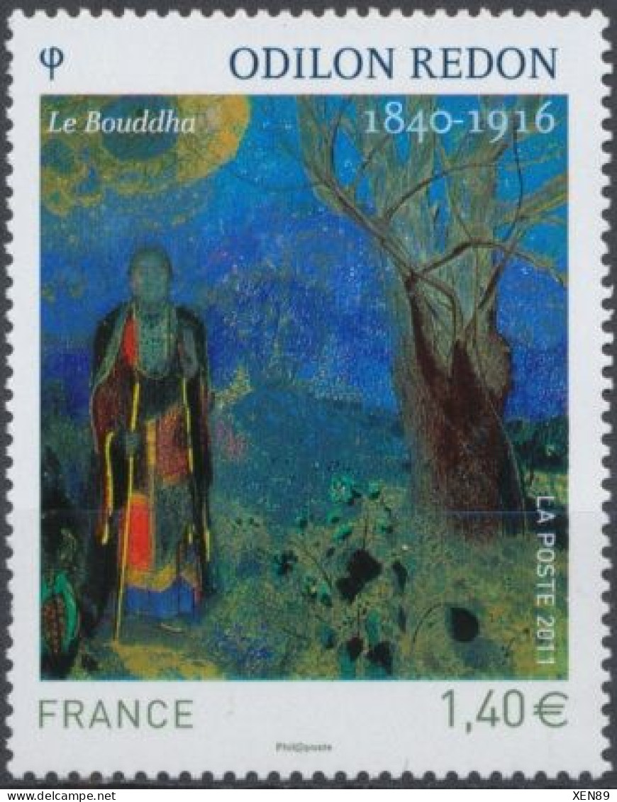 2011 - 4542 - Série Artistique - Odile Redon, Peintre Français - Unused Stamps