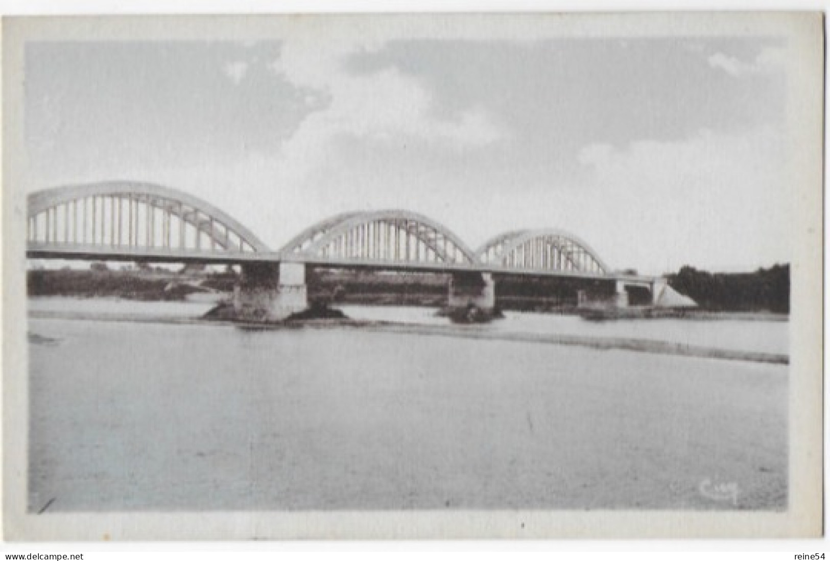 41 MER (Loir Et Cher) Le Pont Sur La Loire Imp. CIM Combier Mâcon - Mer