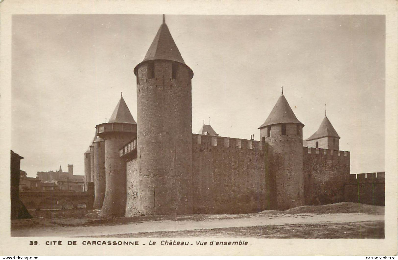France Cite De Carcassonne Le Chateau - Carcassonne