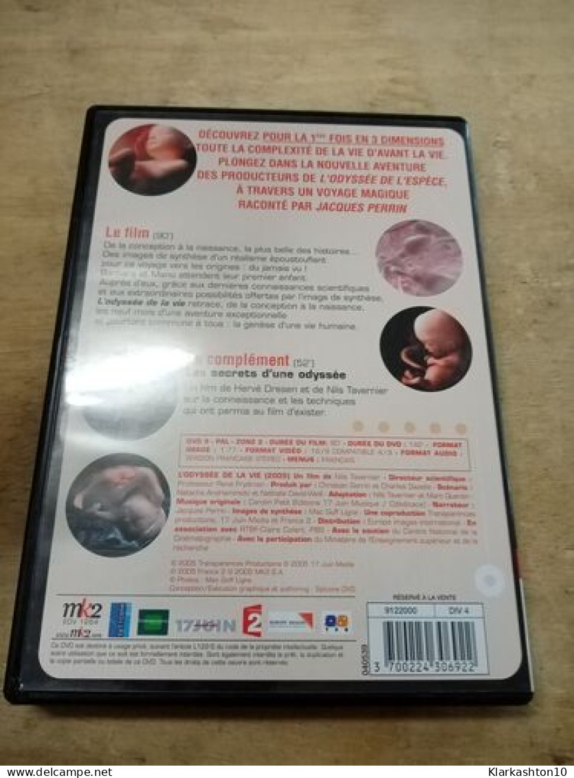 DVD Film Documentaire - L'odyssée De La Vie - Other & Unclassified