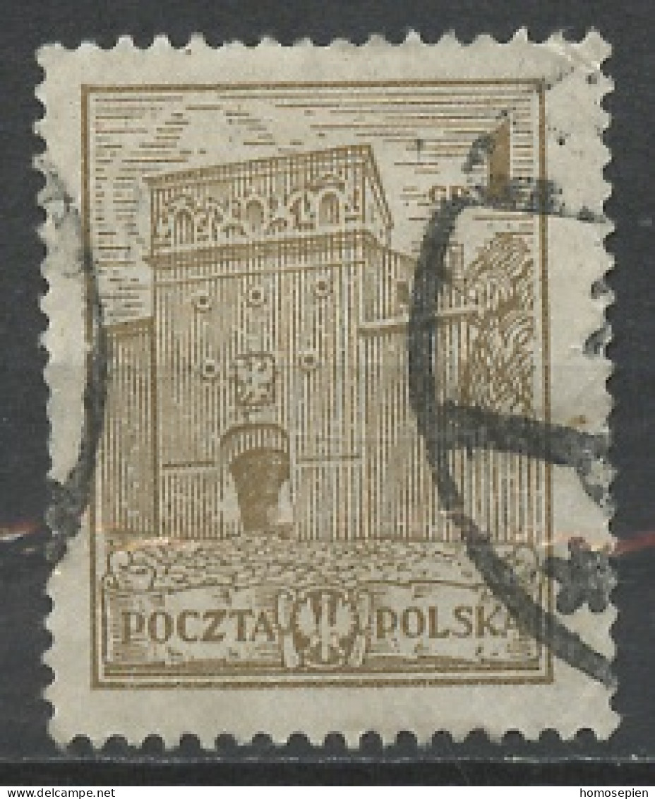 Pologne - Poland - Polen 1925-26 Y&T N°310 - Michel N°233 (o) - 1g Porte Saint Ostra Brama à Vilna - Oblitérés