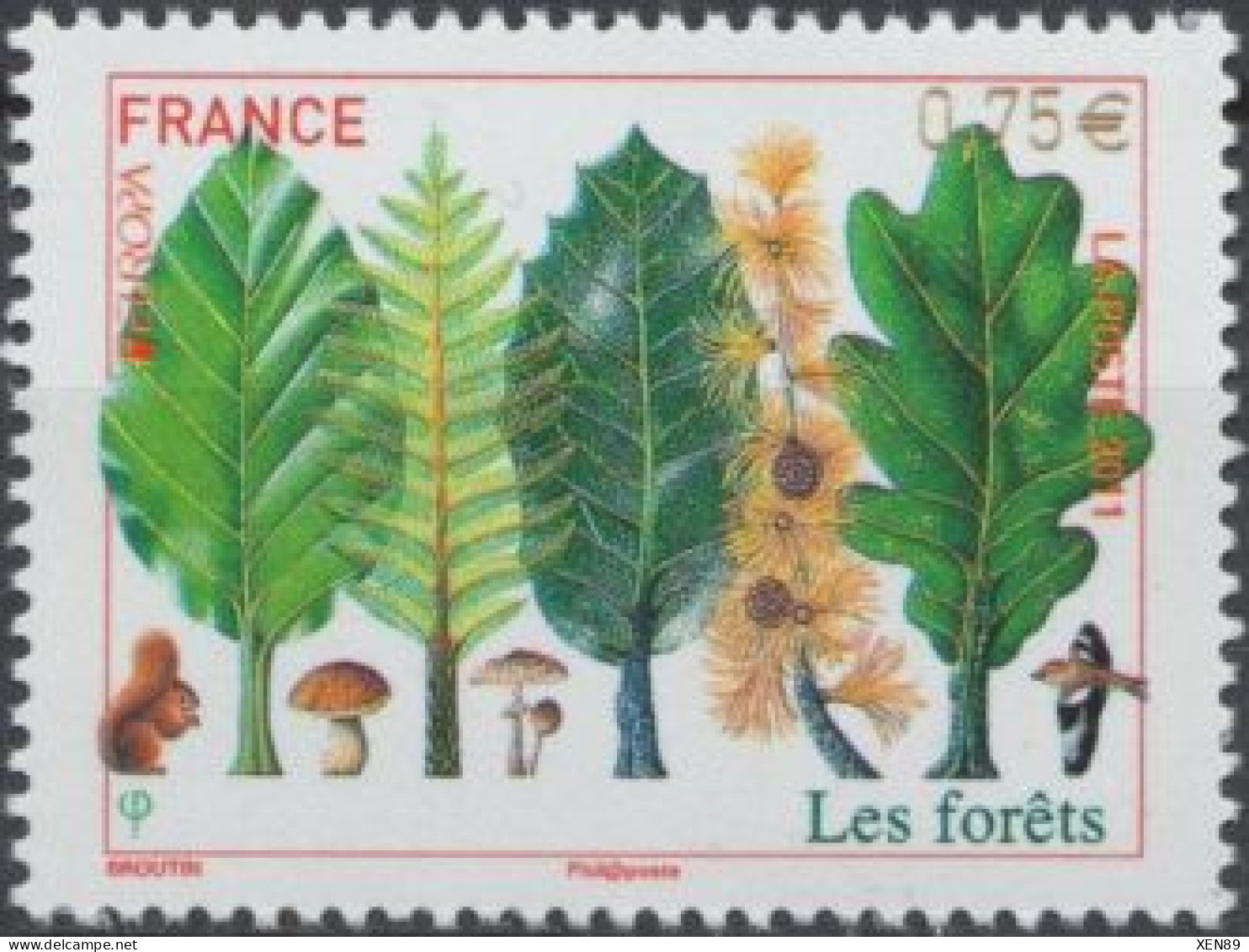 2011 - 4551 - Europa - Les Forêts - Unused Stamps