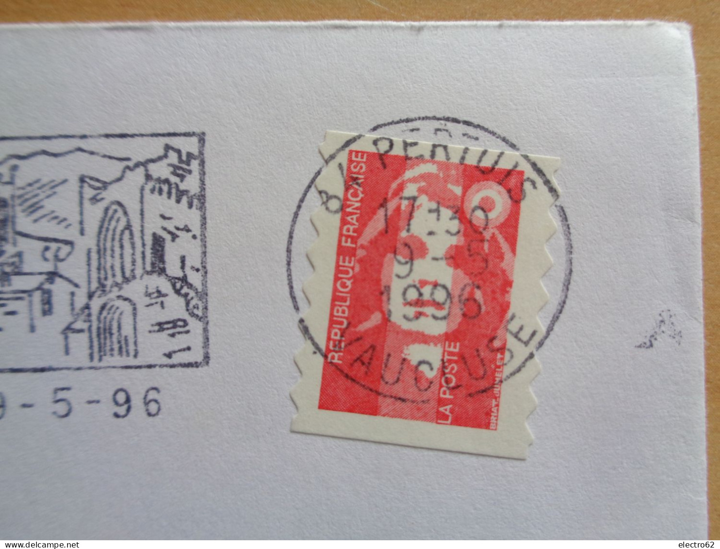 France Flamme Pertuis Porte Du Lubéron  Marianne Du Bicentenaire 9-5-1996  S.A.R.L   A.T.T.I - Mechanical Postmarks (Advertisement)