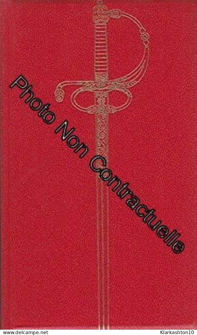 Le Vicomte De Bragelonne. (En 6 Volumes). Préface De Gilbert Sigaux. Vers 1965. Reliure Rouge De L'éditeur (Epée Sur Le  - Autres & Non Classés