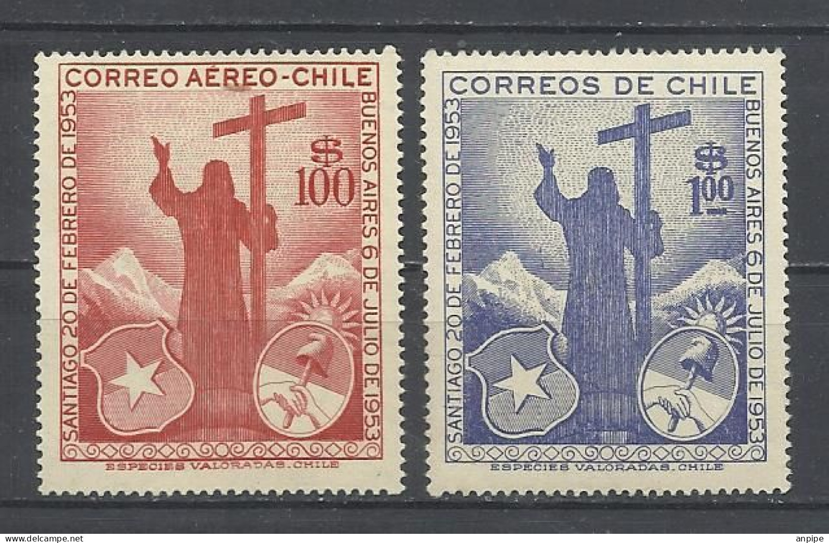 CHILE. TEMA RELIGIÓN - Chili