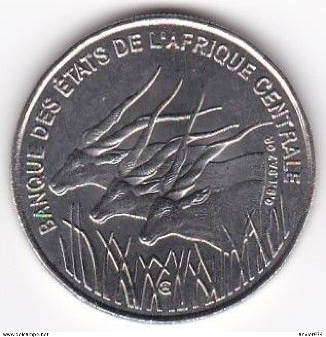 Banque Des Etats De L’Afrique Centrale (B.E.A.C.) 100 Francs 2003, En Nickel, KM# 13, SUP/ AU - Other - Africa