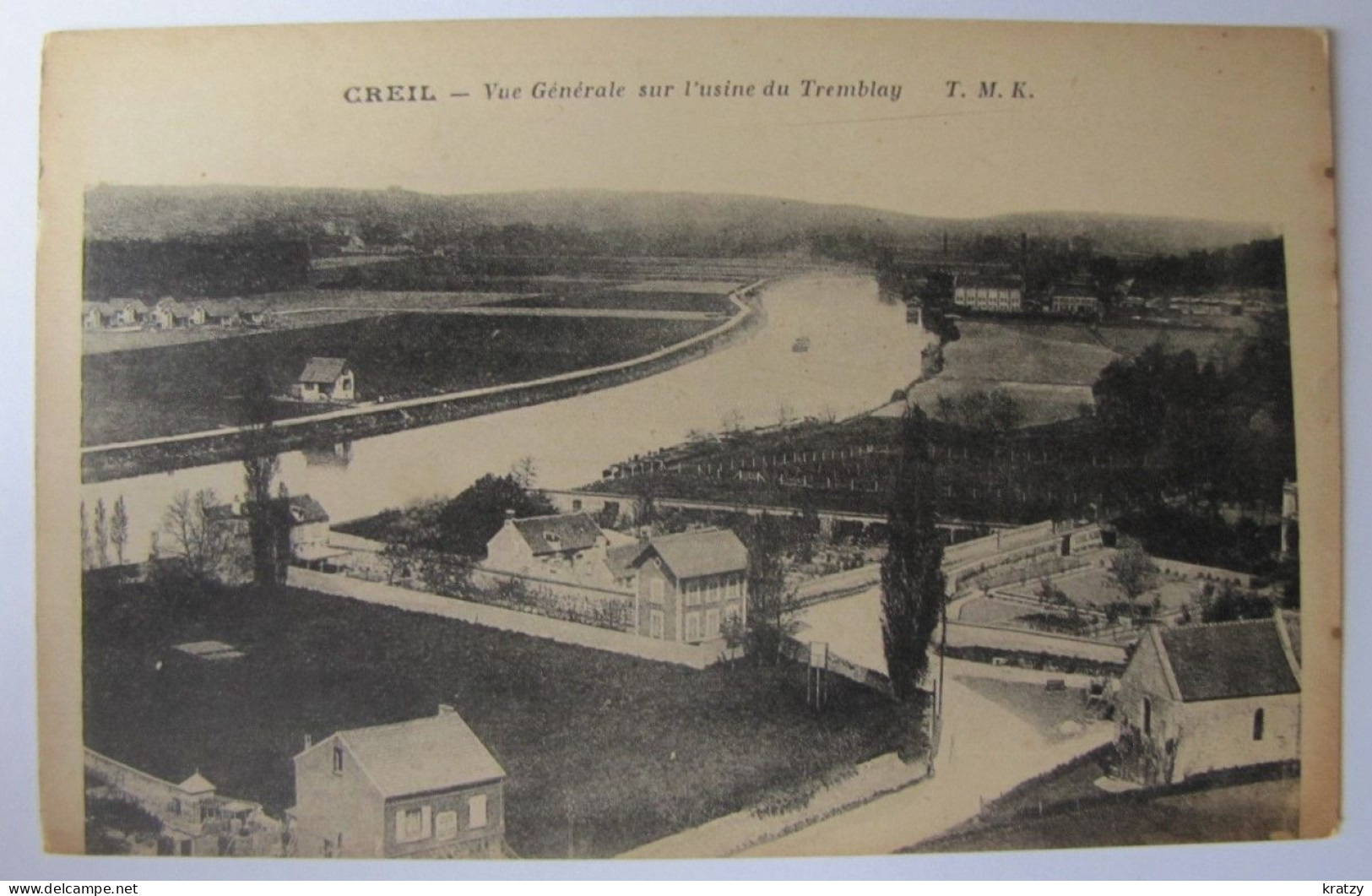 FRANCE - OISE - CREIL - Vue Générale Sur L'Usine Du Tremblay - Creil