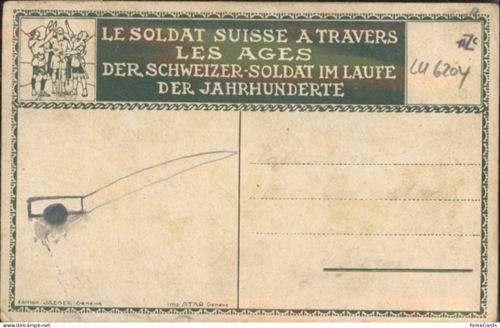 10957362 Sempach Schweizer Soldat  - Other & Unclassified