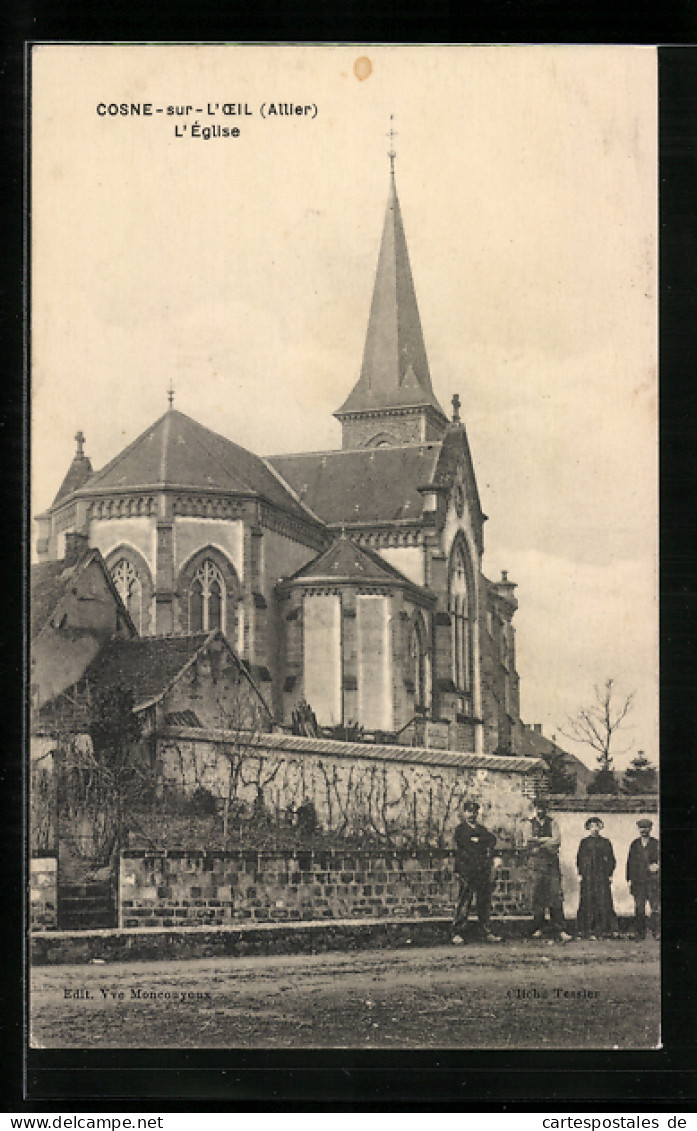 CPA Cosne-sur-L`Oeil, L`Église  - Sonstige & Ohne Zuordnung