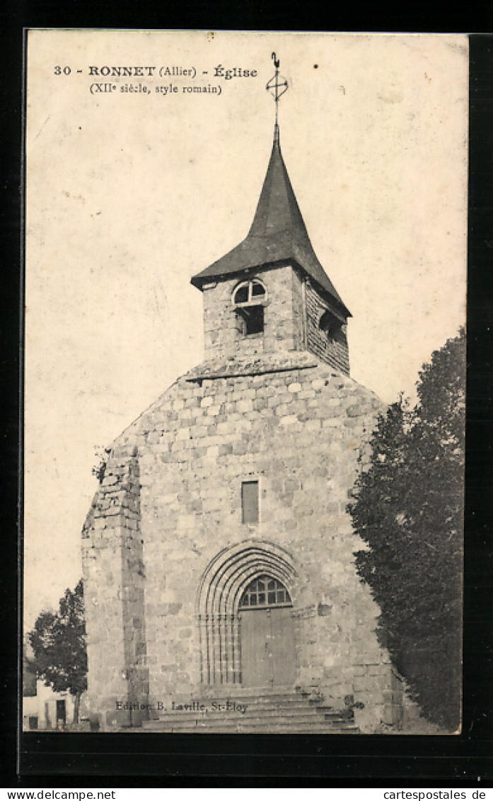 CPA Ronnet, Église  - Other & Unclassified