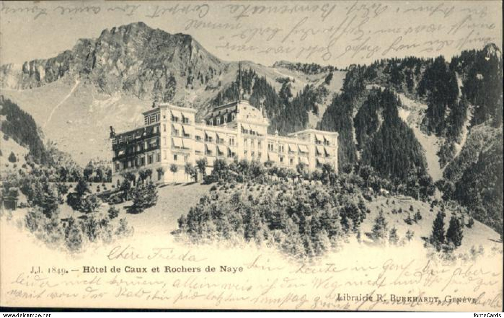 10957268 Rochers De Naye Hotel De Caux Rochers De Naye - Other & Unclassified