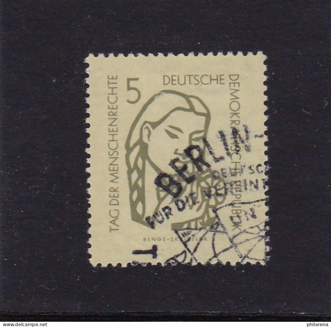 DDR: MiNr. 548 III, Gestempelt - Errors & Oddities