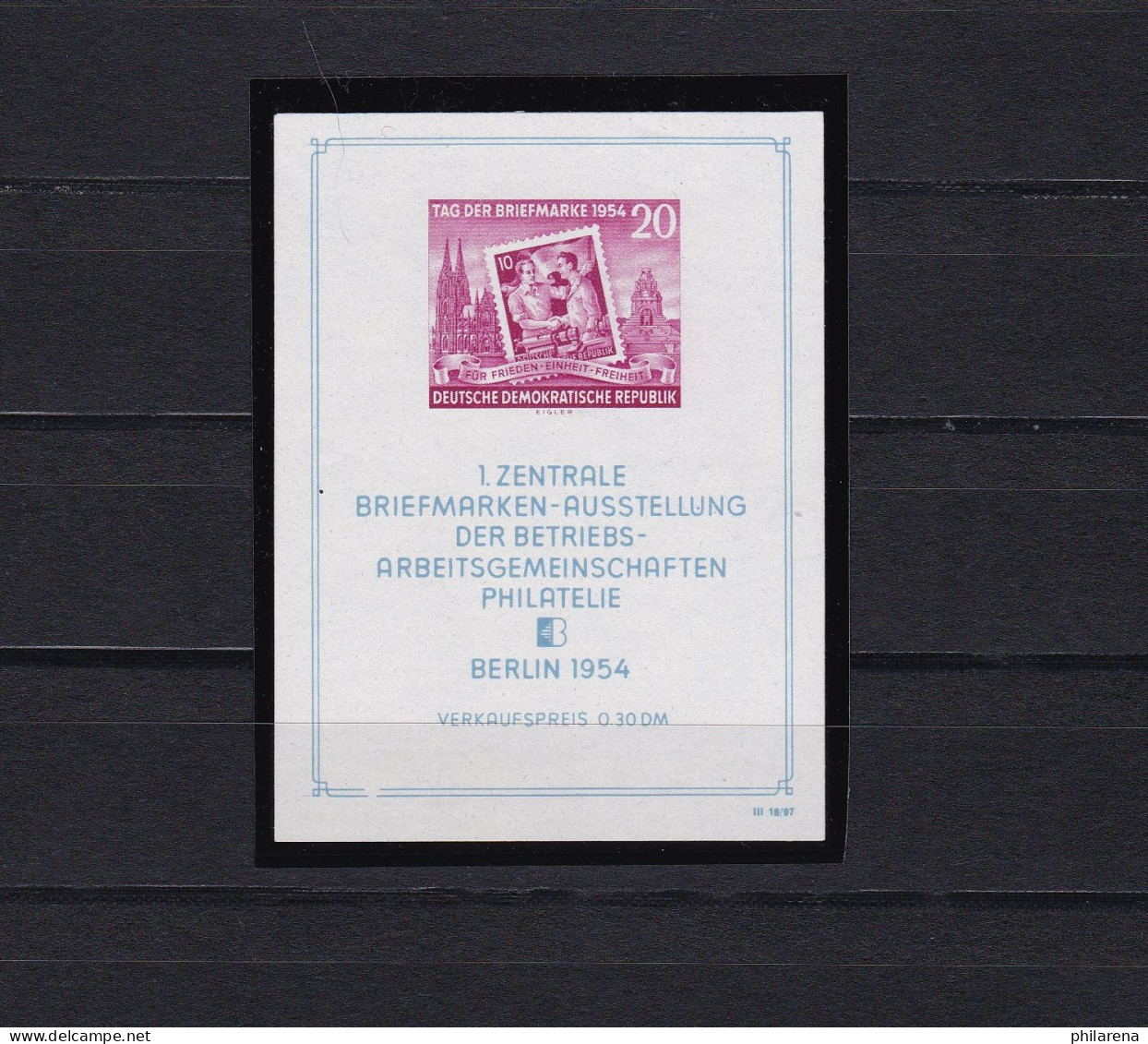 DDR: MiNr. Block 10 V, Postfrisch, BPP Foto Attest - Unused Stamps