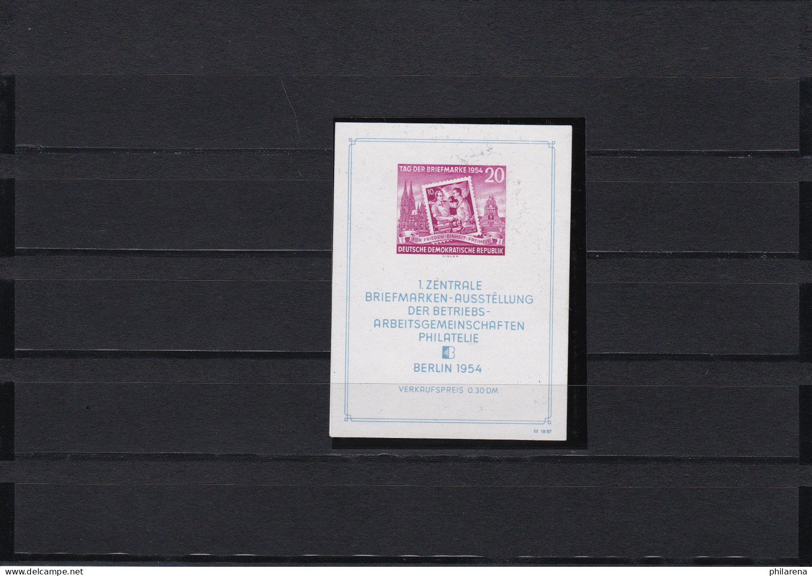 DDR: MiNr. Block 10 II, Postfrisch - Unused Stamps