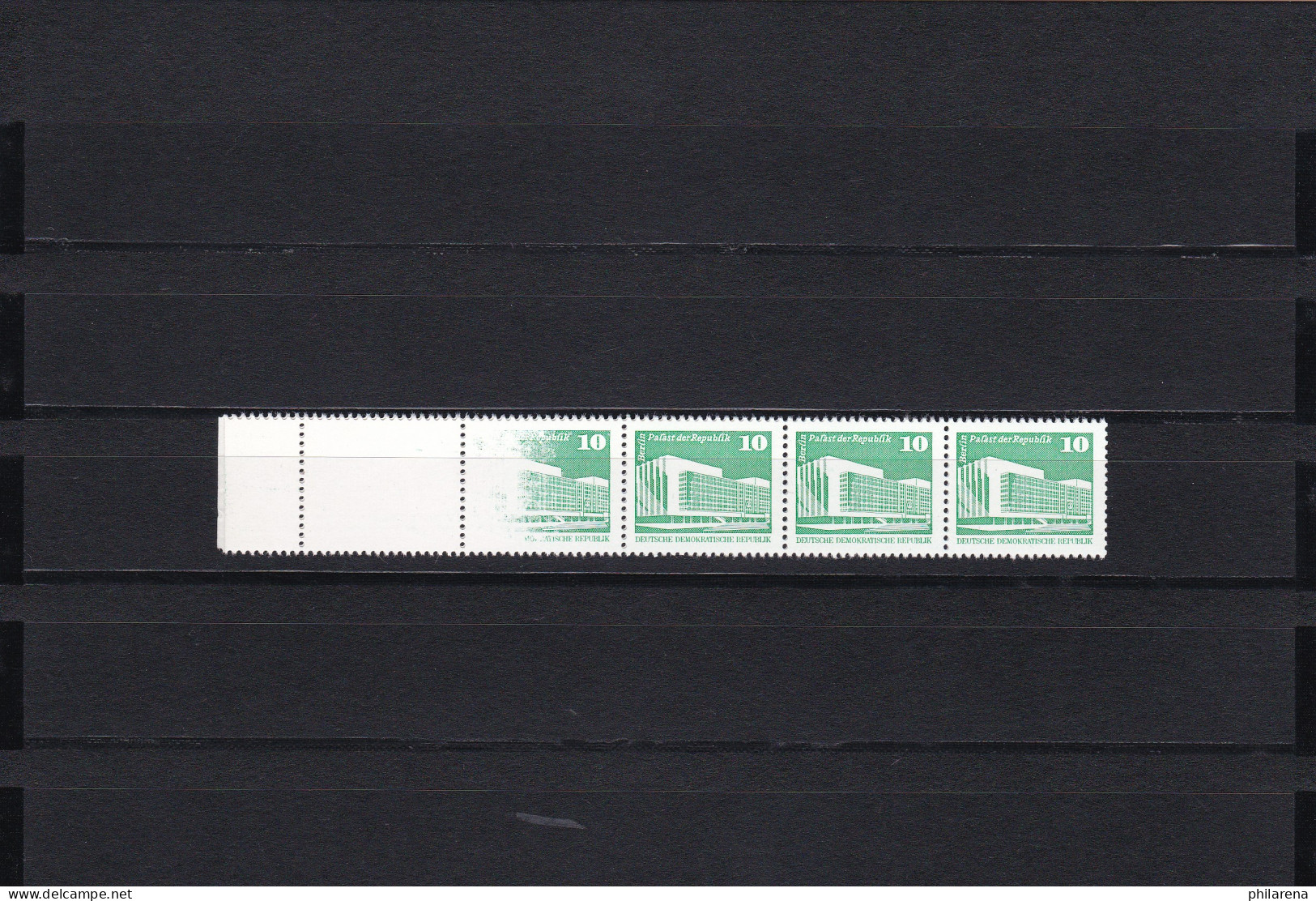 DDR: MiNr. 2484, ** 10er Streifen, Druckbeginn - Unused Stamps