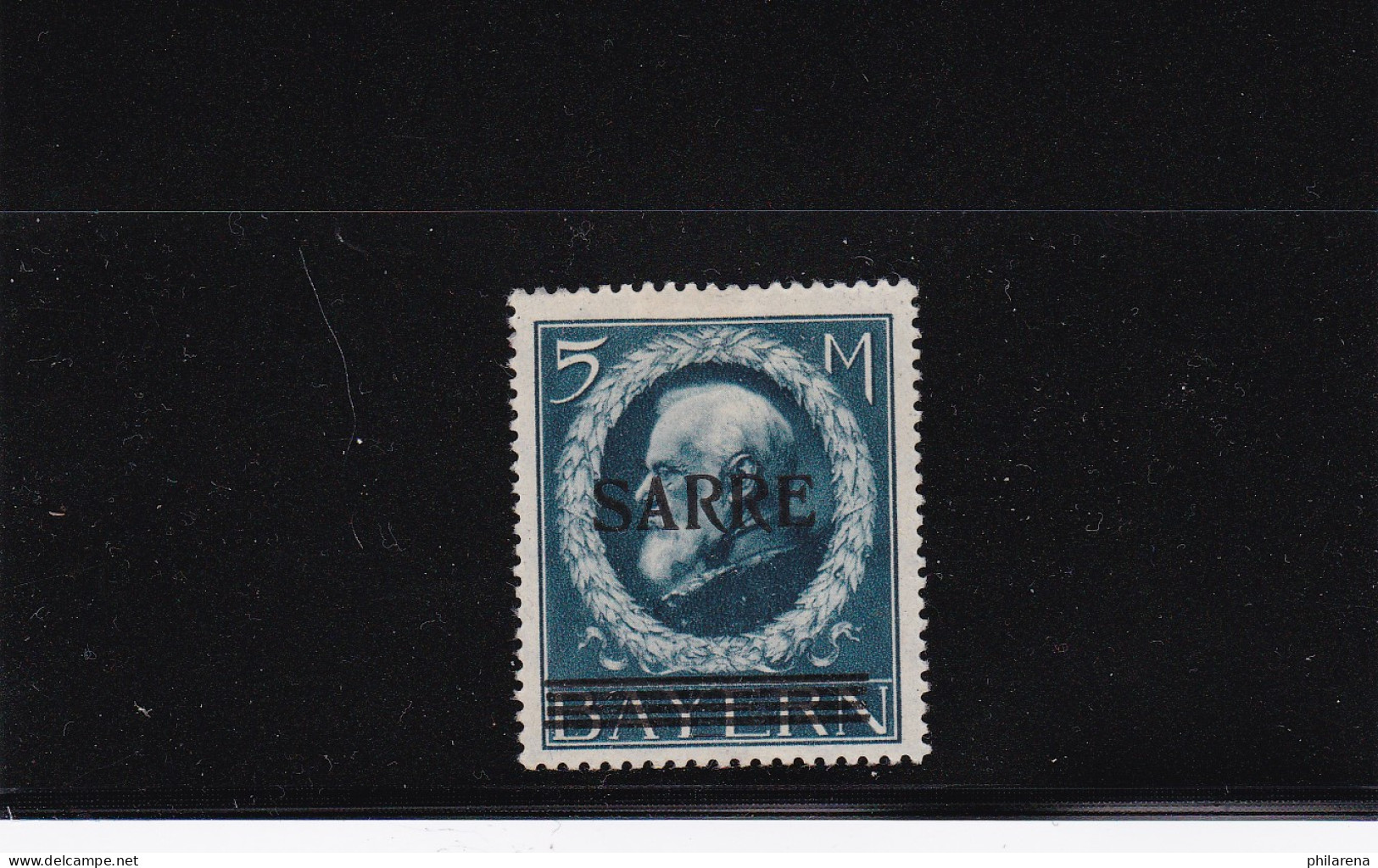 Saargebiet 1920: MiNr. 30, *, BPP Attest - Unused Stamps