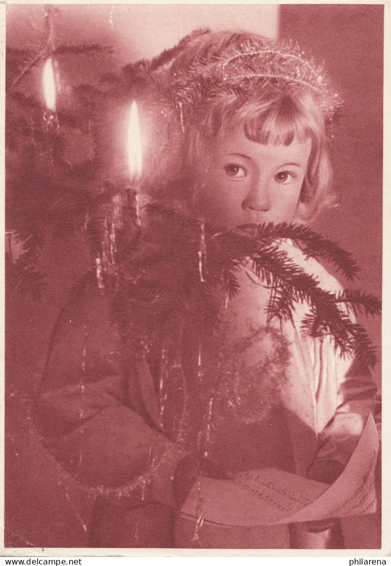 1953: Tamsweg - Unternberg - Weihnachtskarte - Covers & Documents