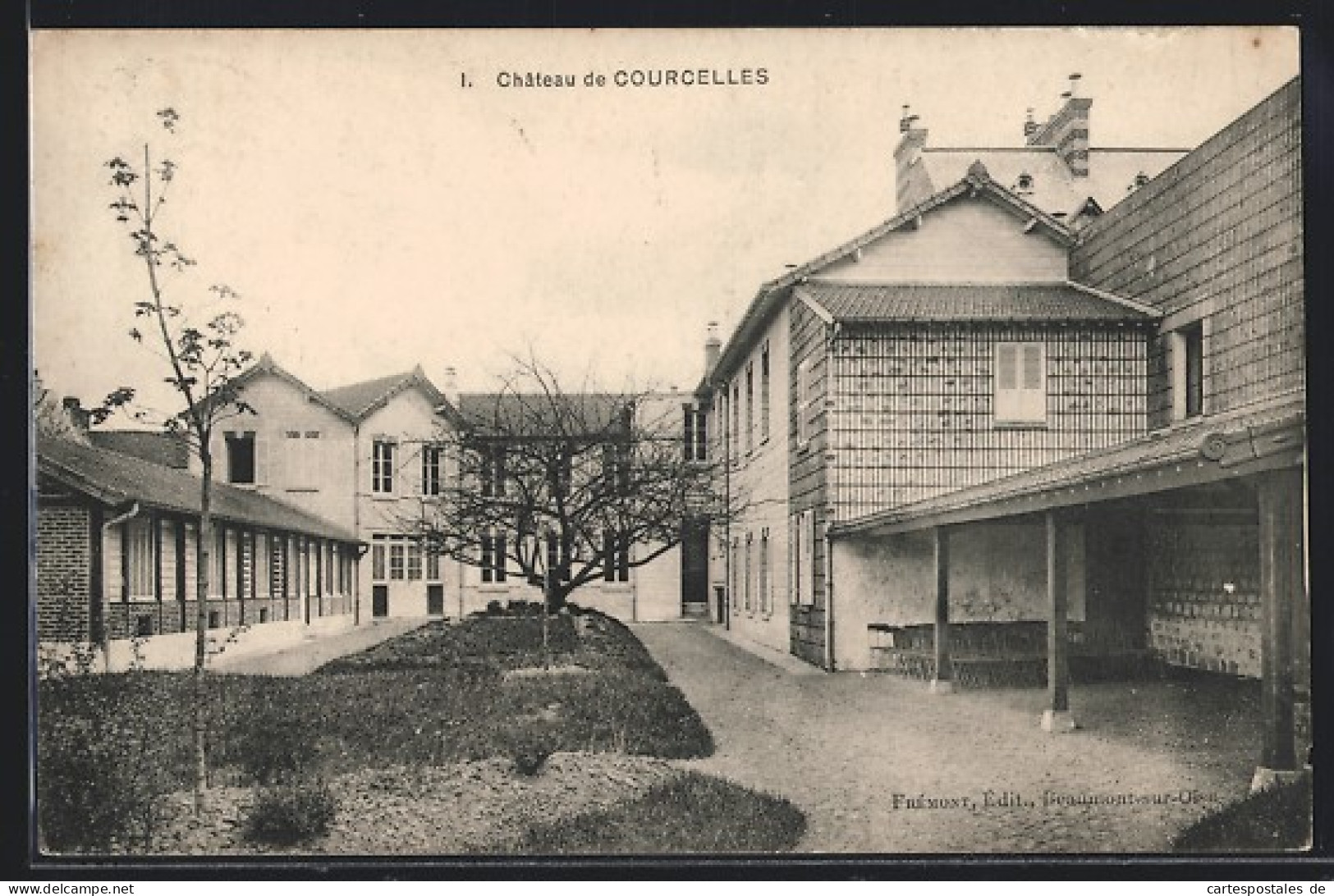 CPA Courcelles, Chateau De Courcelles  - Sonstige & Ohne Zuordnung
