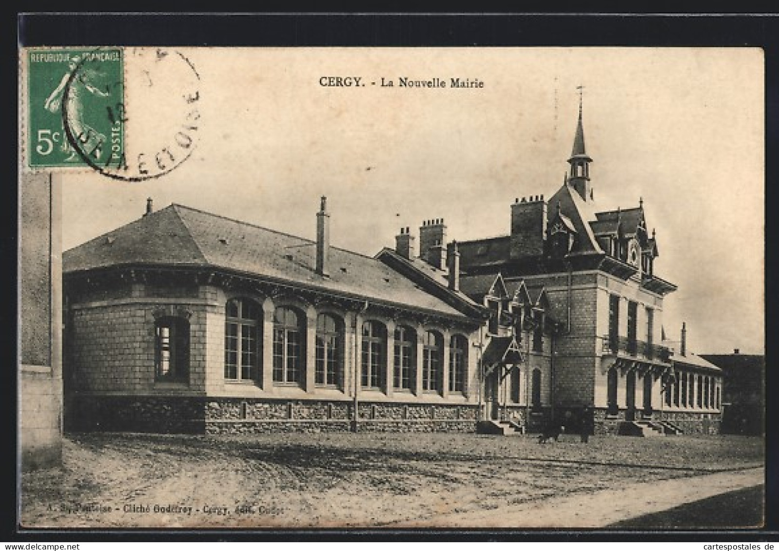 CPA Cergy, La Nouvelle Mairie  - Other & Unclassified