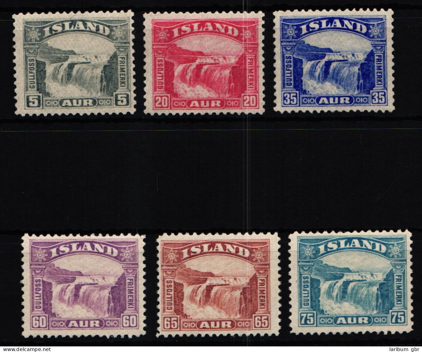 Island 150-155 Postfrisch #KE293 - Sonstige & Ohne Zuordnung